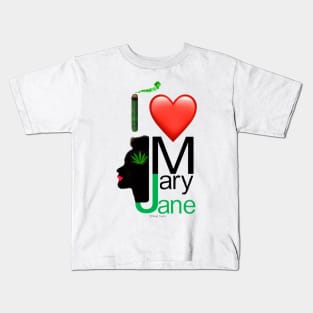 I Love Mary Jane Kids T-Shirt